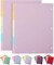 - Binder Dividers, 6 Tab Dividers, Pack of 2 Sets (12 Dividers Total), Dividers, Plastic Dividers for 3 Ring Binder, Binder Dividers with Tabs, Binder Tabs, 3 Ring Binder Dividers